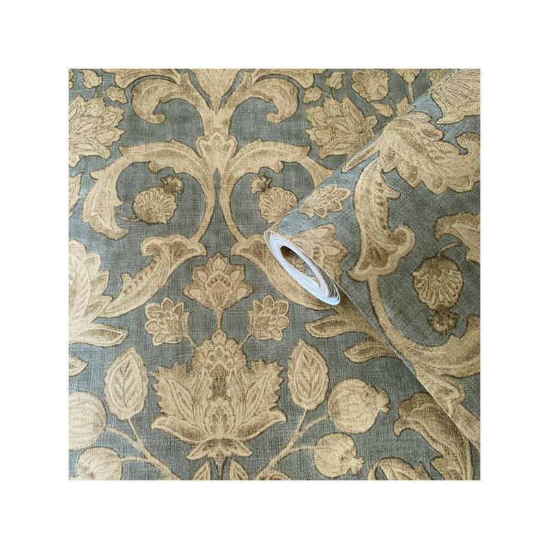 Elegance 10m x 53cm Wallpaper Roll, Green