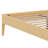 Classic Wood Platform Bed Frame with Wood Slat Metal Support-590430838-590430833