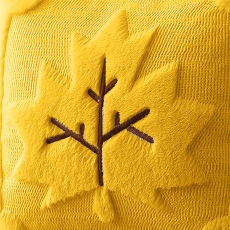 Ensemble de 2 housses de coussins d'automne 18 x 18 antirouille
