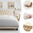 Upholstered Wingback Platform Bed, Bed Frame with Nailhead Trimmed Wingback and Button-Tufted-114285815-114285809