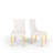 Tufted Velvet Upholstered Wingback  Dining Chair-1818594806-1818594760