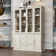 3 Drawer Display Case Curio Cabinet With Glass Doors