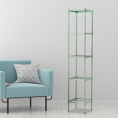 13.8'' W Steel Height -Adjustable Shelving Unit