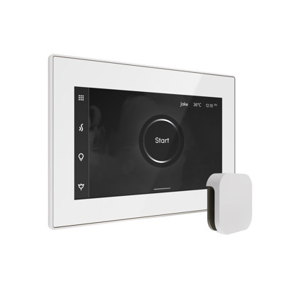 XButler Steam Shower Control Package with iSteamX Control and Linear Steamhead