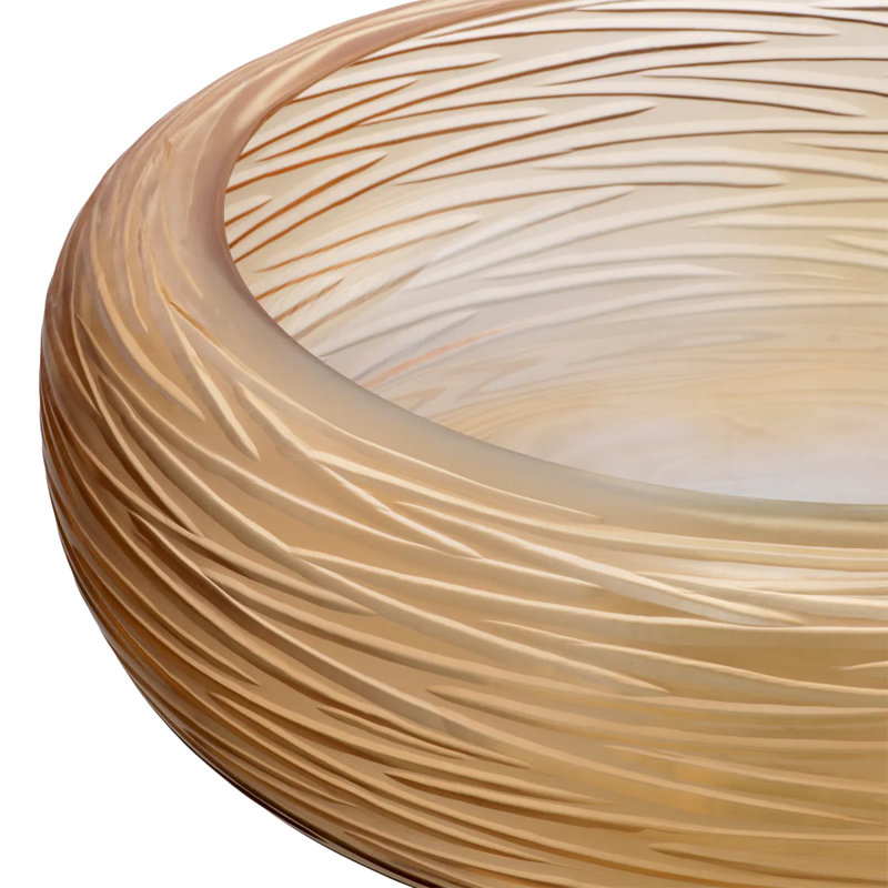 Handmade Glass Decorative Bowl