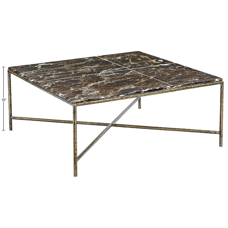 Table basse Valen, Brun