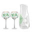 Holiday 3-Piece Decanter & Wine Glasses Set