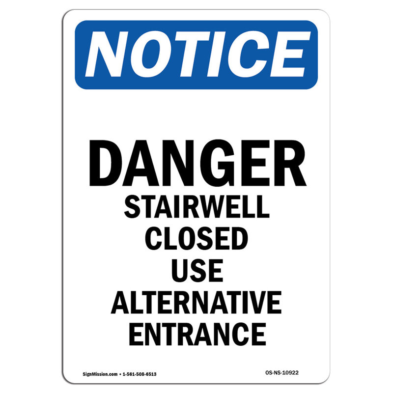 Enseigne danger dangereuse