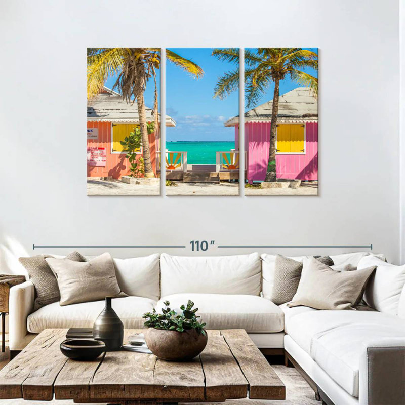 Grace Bay Gillard Huts, 48" H x 74" W
