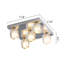 Zorayr 5 - Light 11.81'' Cylinder Flush Mount