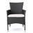 Grey Dining Chairs  2  - Modern Straight Line Elegance, 23.44 In. Deep, 24.23 Wide, 33.34 High, 15.47 Lb. Heavy 2 In Seating For Living & Lounge Area W X H D, Lb