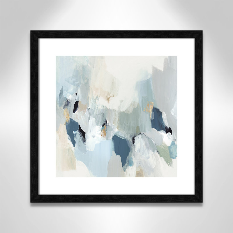 «Little Talks II» par Isabelle Z - reproduction d'art sur toile, H 28,75 po x l 28,75 po, Papier dans un cadre photo