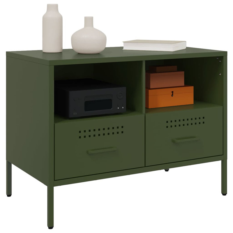 Yes_No_Yes_No_No TV Stand, Olive Green, 68cm