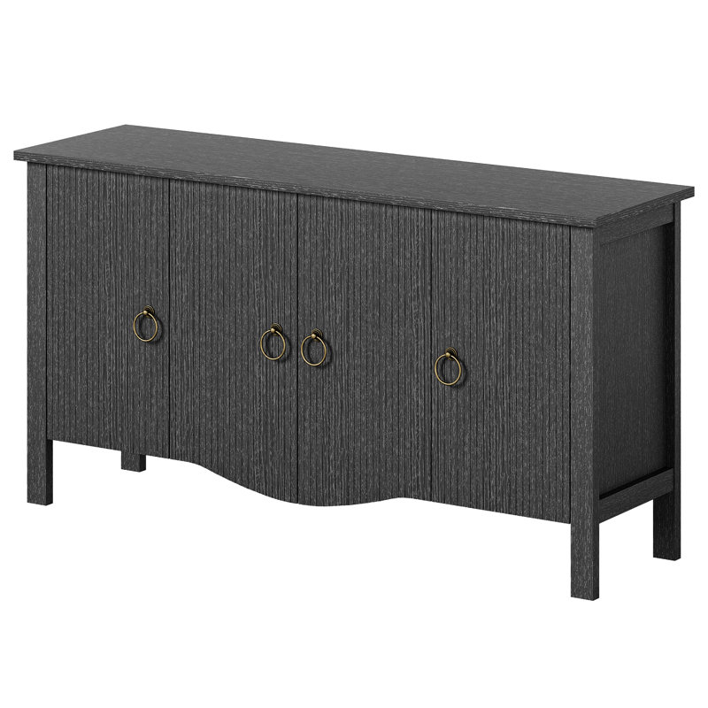 140cm Sideboard, Black