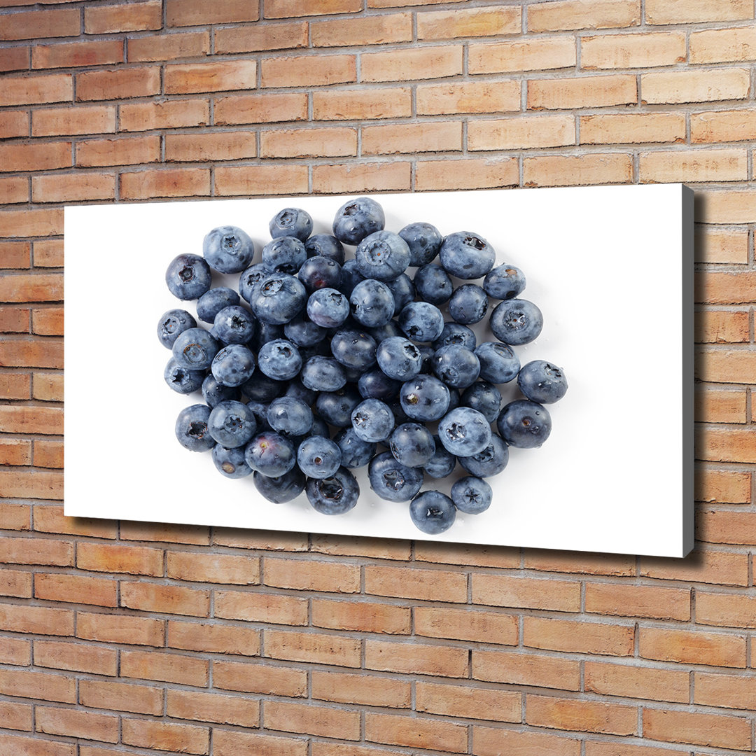 Blaubeeren - Kunstdrucke auf Segeltuch