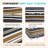 Indoor/Outdoor 5" Thick Deep Seating Cushion Set Seat/Back Cushion for Chairs Loveseats Sofas-111954906
