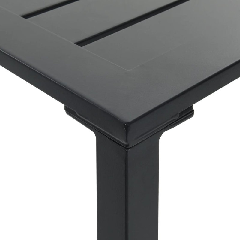 Rectangular 100cm L Outdoor Standing Height Table