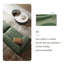 Canapé modulaire en polyester vert