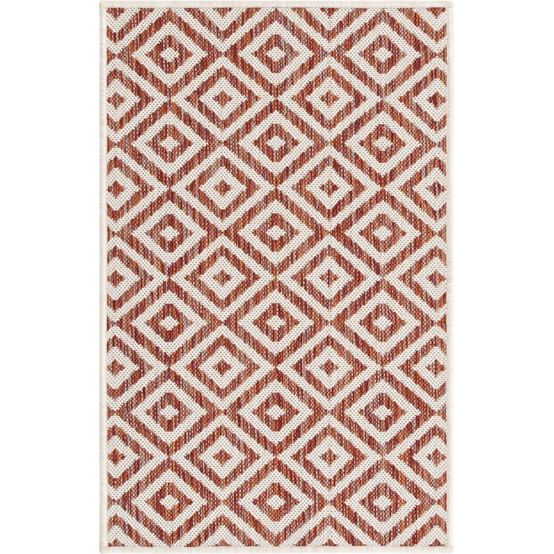 Costa Rica Indoor/Outdoor Rug, Rectangle 2 pi x 3 pi 1 po