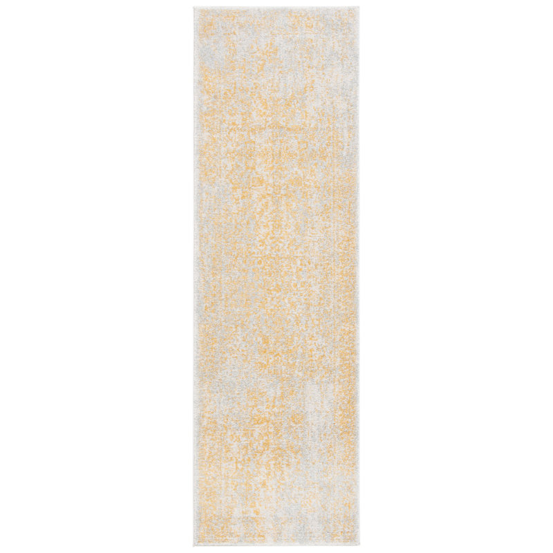 Tapis oriental Provincial, Tapis de couloir 2 pi 2 po x 7 pi