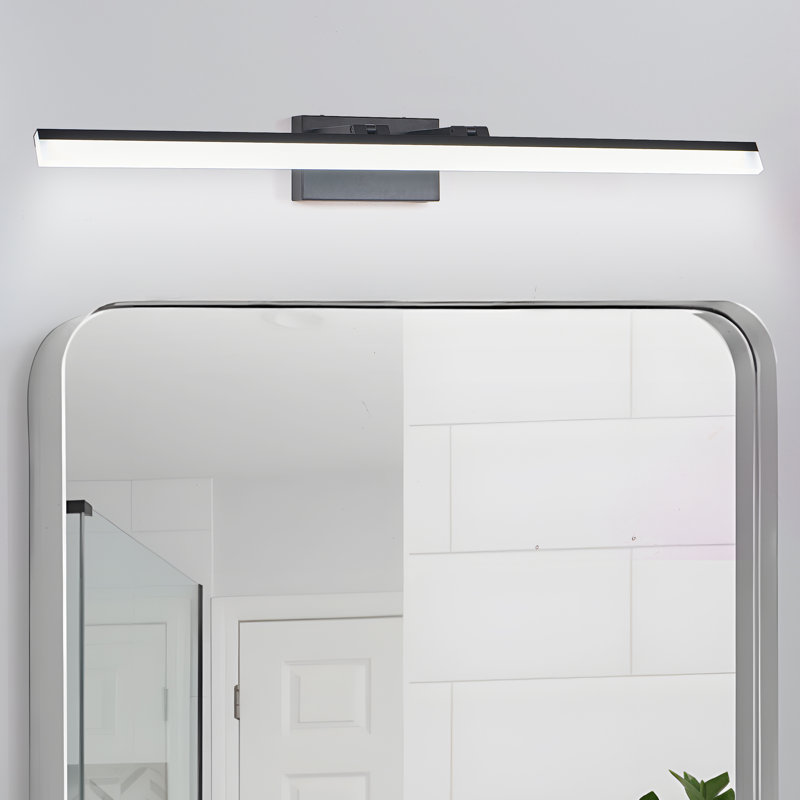 Éclairage mural moderne à DEL à intensité variable pour meuble-lavabo, H 7,3 po x l 39,4 po x P 4,3 po