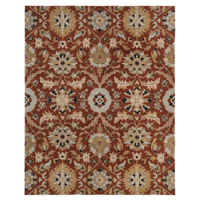 Mitzie Performance Hand Tufted Wool Oriental Indoor Rug