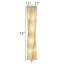 Lampe sur pied de fantaisie 72 po Gertie-948223487