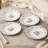 Noritake Holly & Berry Gold Set Of 4 Assorted Appetizer Plates, 6-1/4"
