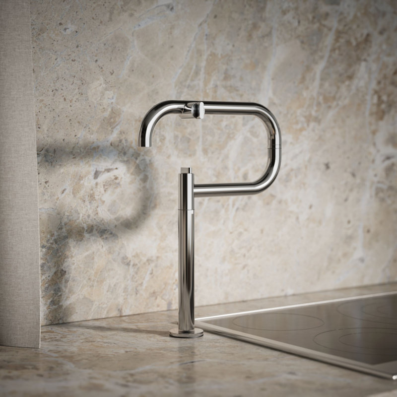 Components® Deck-Mount Pot Filler, Polished Chrome