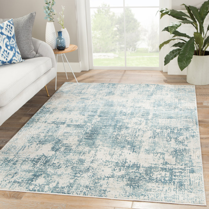 Beideman Abstract Indoor Rug, Rectangle 3'11" x 5'11"