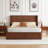 Queen Bed Frame (Walnut)
