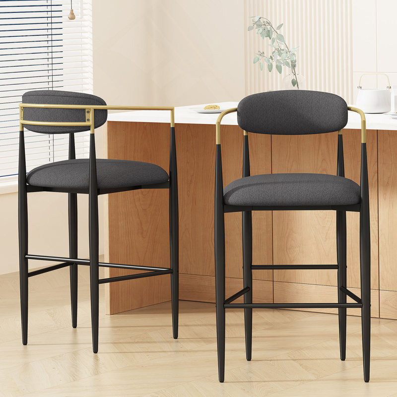 Tabouret de bar (ensemble de 2), Grey