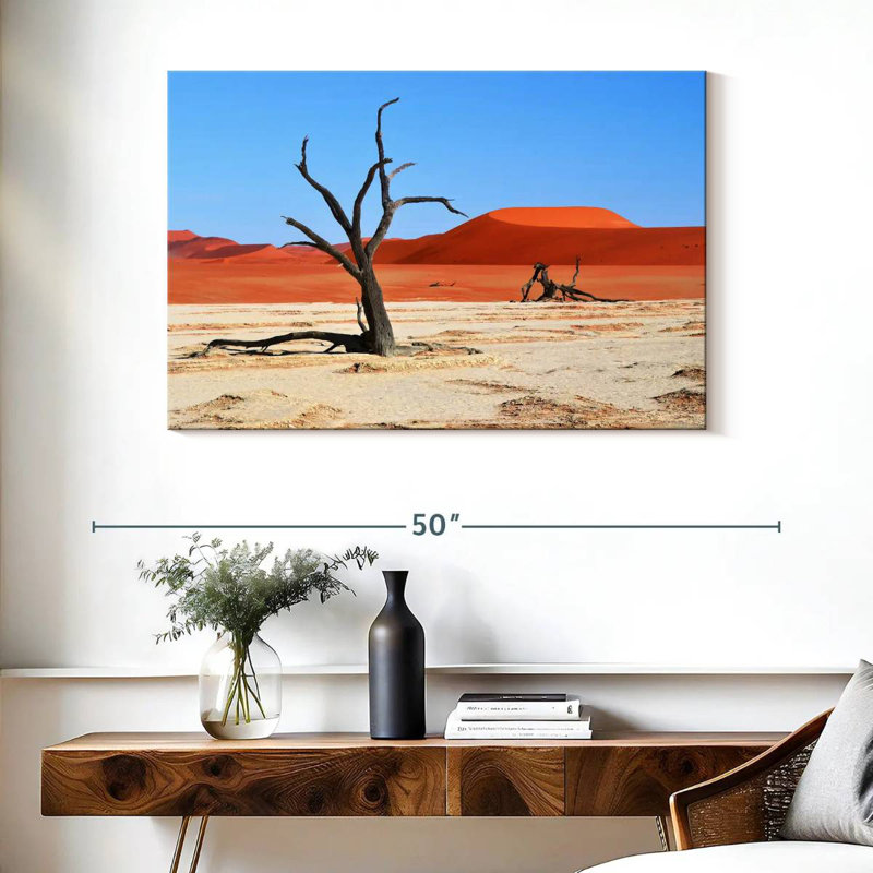 Alvord Red African Sand Dunes, 26" H x 39" W