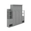 Lit escamotable double avec tablettes, tiroirs et DEL-424985401-424985402