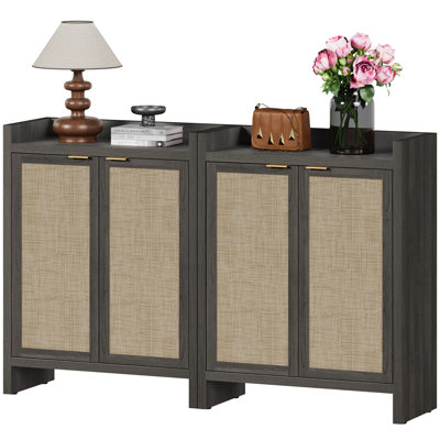 24 Pair Shoe Storage Cabinet