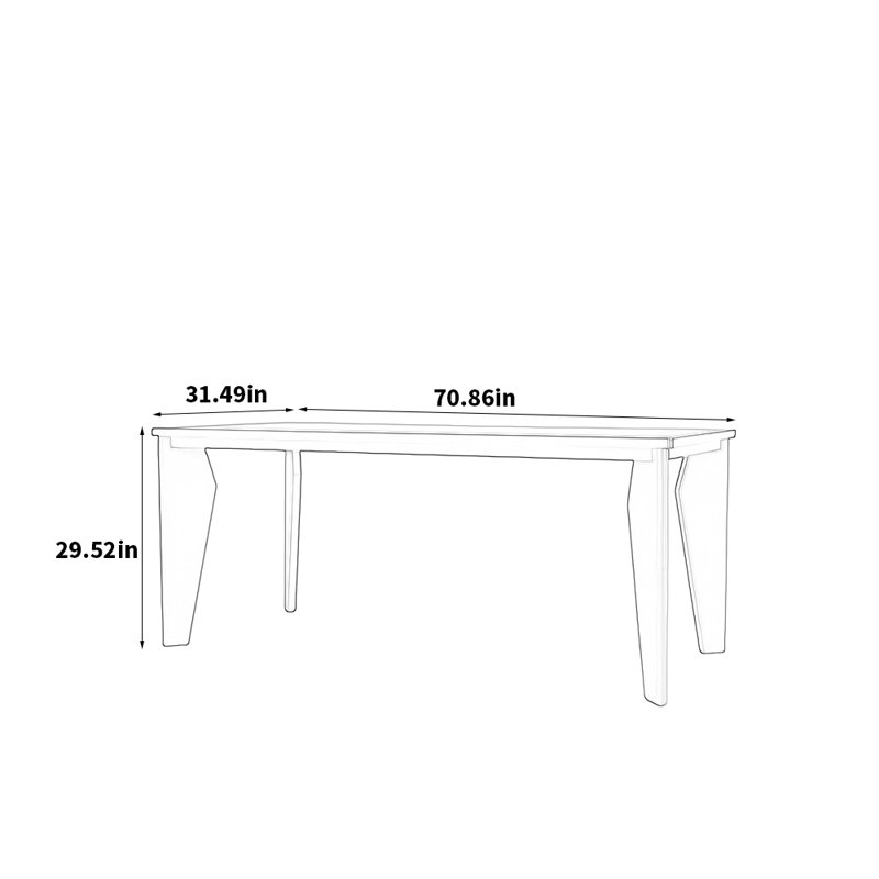 Toile, H 29,52 po x L 70,86 po x l 31,49 po