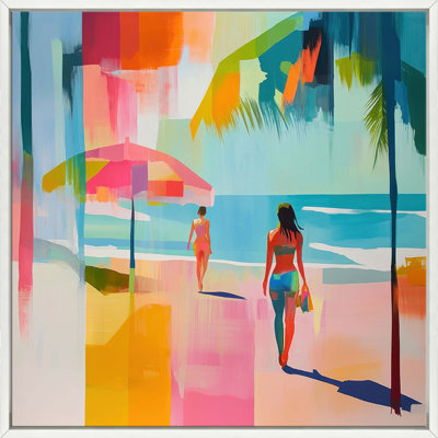 Summer Shapes 21 - Framed