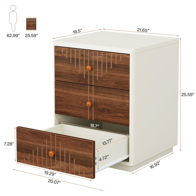 Table de chevet Jerremy, Ensemble de 2