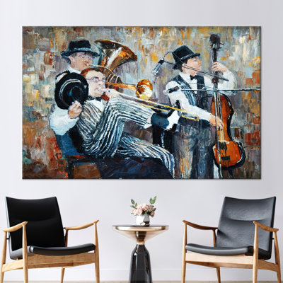 Reproduction d'art sur toile Jazz