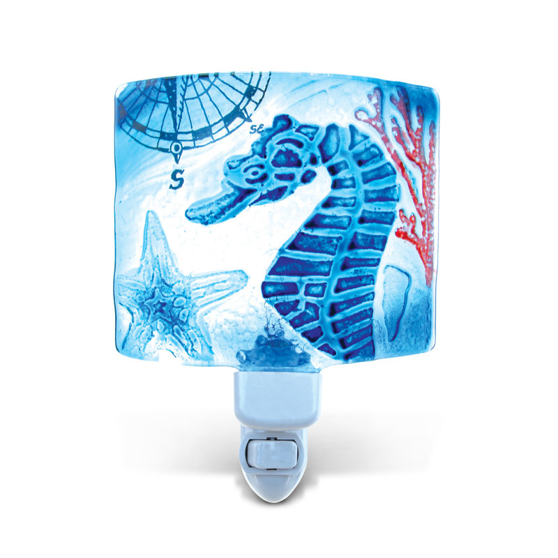 Puzzled Sea Horse Night Light