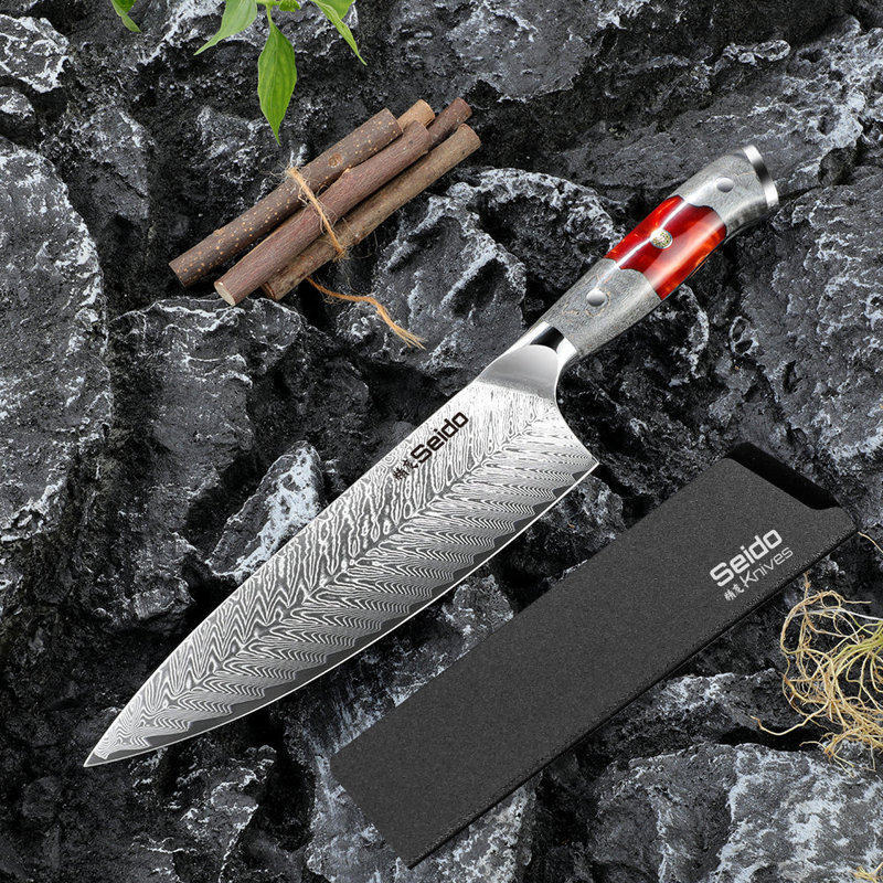 Seido Knives Inferuno Gyuto 8'' Chef's Knife