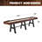 Barrington 132" Allendale Shuffleboard Table With Solid Wood Playfield And 8-puck Set