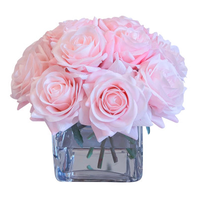 Rose Arrangement in Vase