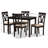 Wrentham 4 - Person Four Leg Dining Set