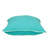 20" Blue Cotton Throw Pillow