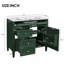 Meuble-lavabo 36 po avec lavabo supérieur, meuble-lavabo moderne avec 2 tiroirs et tiroir escamotable, meuble-lavabo simple-1384180487