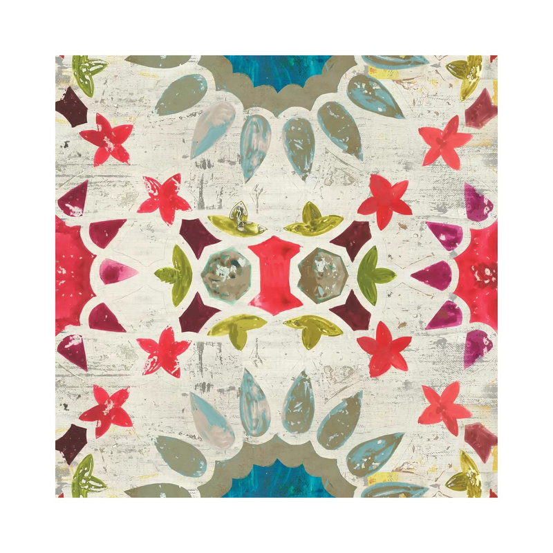 Folky IV by Aimee Wilson - Wrapped Canvas Print, 30.48 cm H x 30.48 cm W