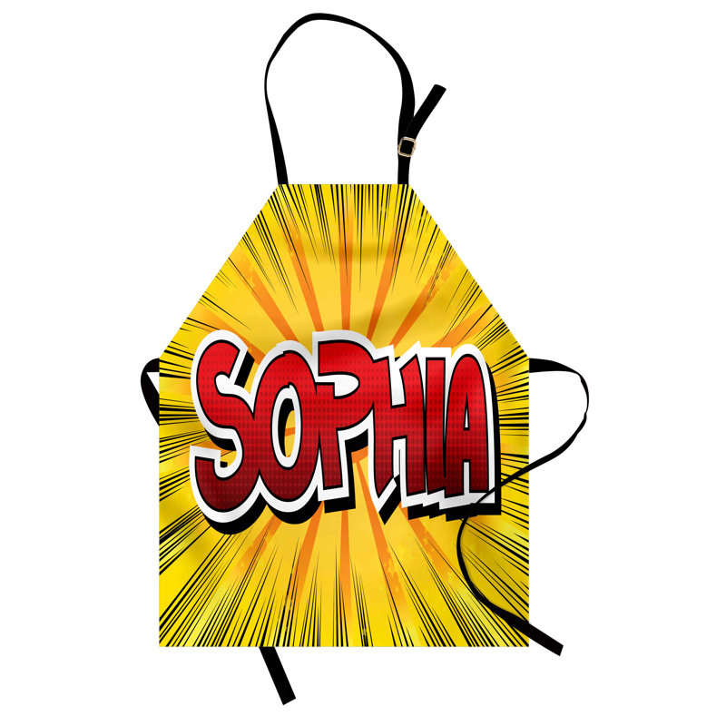 No Pattern Bib Apron