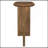 Alamitos Brown Oval Solid Mango Wood Entryway Console Table