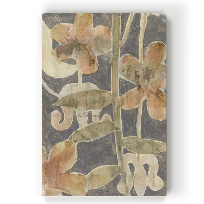 « rainforest fresco ii », impression sur toile, H 32 po x l 24 po x P 1 po, Toile tendue